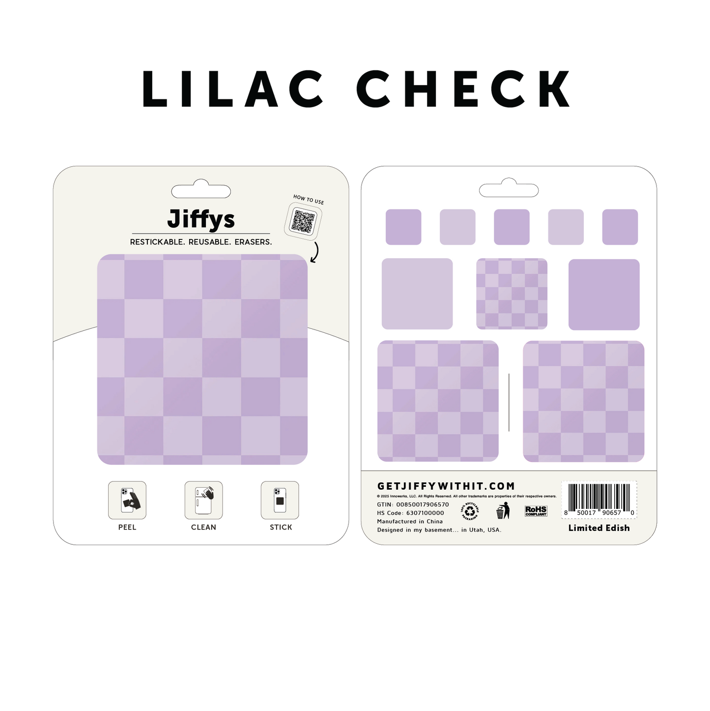 Lilac Check