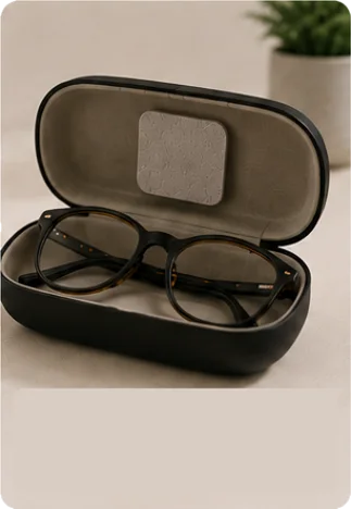 In my glasses case
